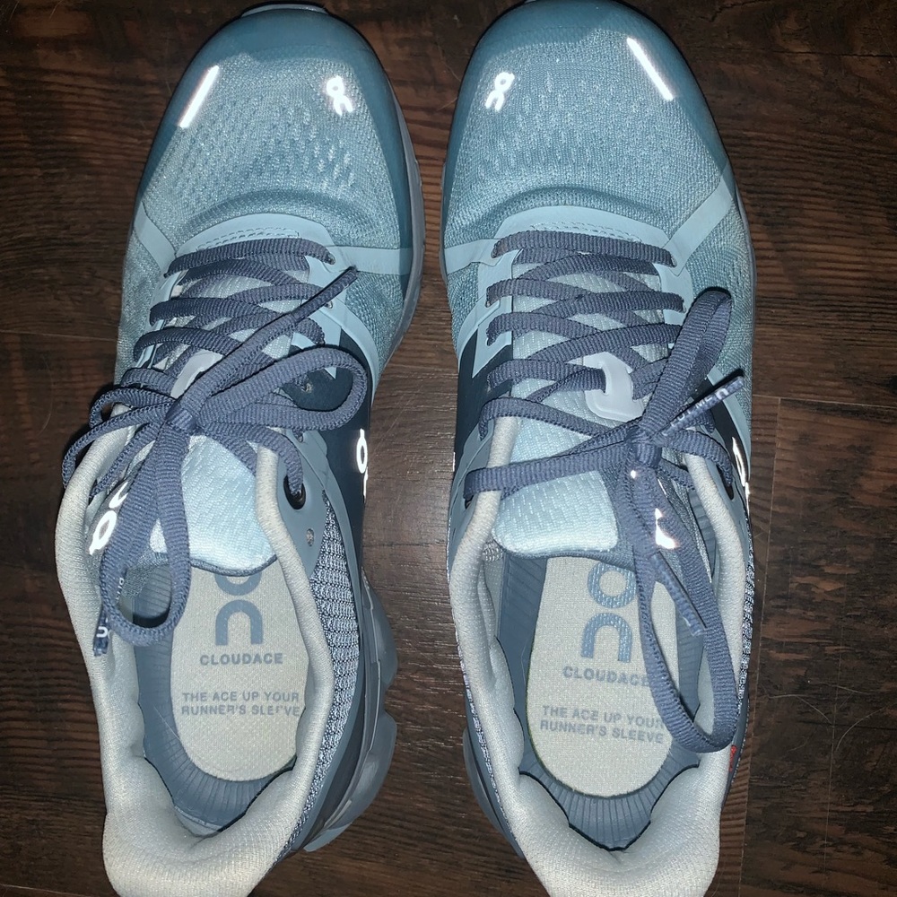 On cloud running shoes